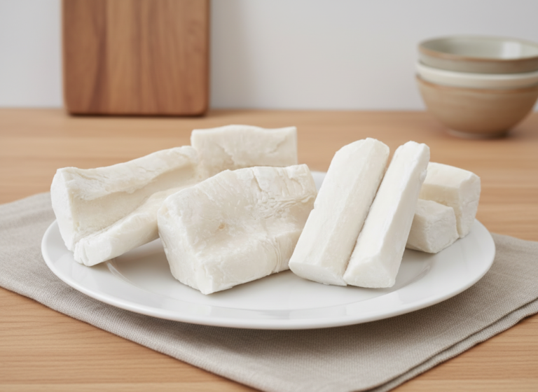cassava chunks