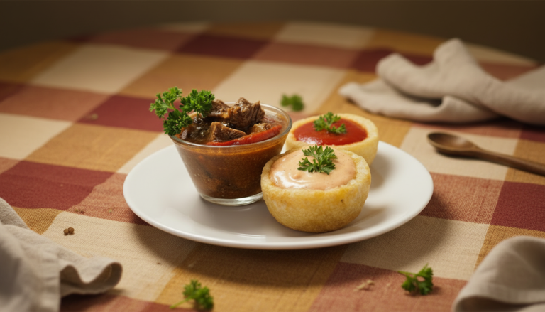 cassava pastry bowls